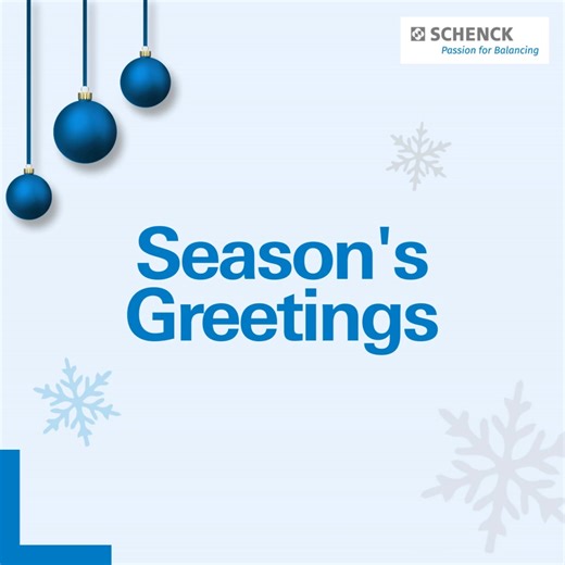 𝗦𝗲𝗮𝘀𝗼𝗻’𝘀 𝗚𝗿𝗲𝗲𝘁𝗶𝗻𝗴𝘀 𝗳𝗿𝗼𝗺 𝗦𝗰𝗵𝗲𝗻𝗰𝗸!🎄 As we close the year and enter the festive season, the entire Schenck team would like to thank you for your trust and commitment throughout 2025. We wish all our customers, partners, friends and their families, a joyful Christmas and a wonderful start to the New Year. May 2026 bring you success, inspiration, and new opportunities. Happy Holidays & Best Wishes✨ Please visit https://www.schenck-rotec.com for Holiday & Emergency coverage