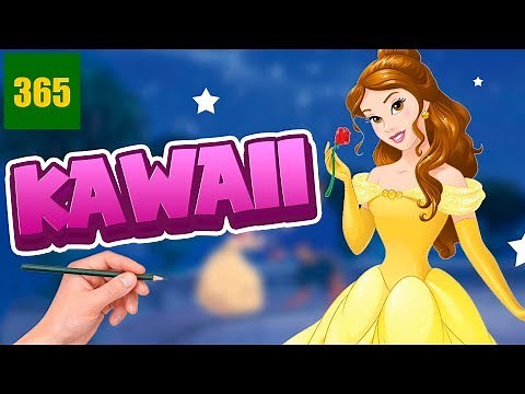 COMMENT DESSINER BELLE KAWAII ÉTAPE PAR ÉTAPE – Dessins kawaii facile