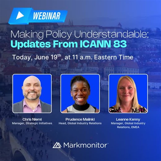 #icann83 #icann #domainindustry #domainpolicy #corporatedomainregistrar #teammarkmonitor #learnfromthebest | Markmonitor
