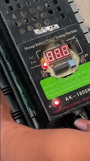 Testing Prius Hybrid Battery Cell with AK-1800K Digital Meter | Quick Tip #Shorts