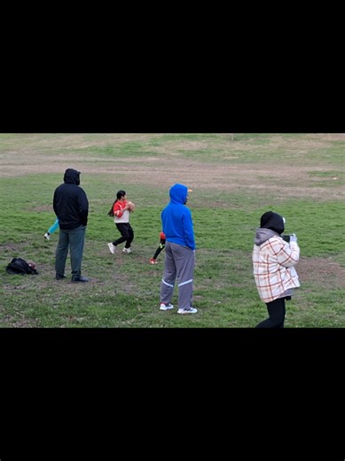 jonathon soto Aftermath practice today #qb but he did a little of alot positions today. Proud of him