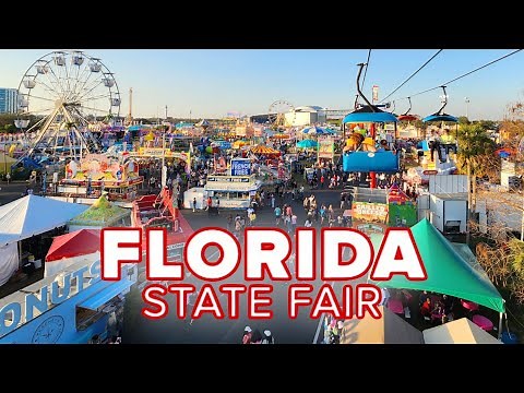 Florida State Fair 2025 - Epic Rides, Tasty Treats & Non-Stop Fun
