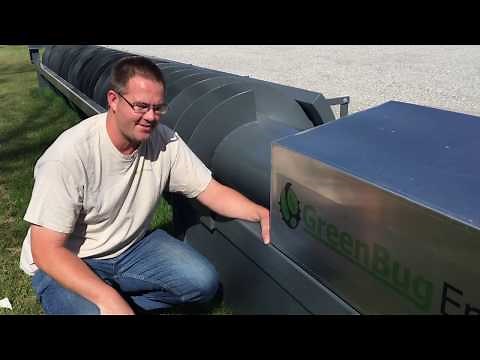 GreenBug Energy off grid Archimedes screw generator - Video 1 of 6
