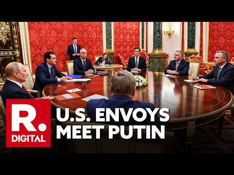 Inside the Kremlin: Putin Meets Trump's Envoys in High-Stakes Peace Push To End Ukraine War
