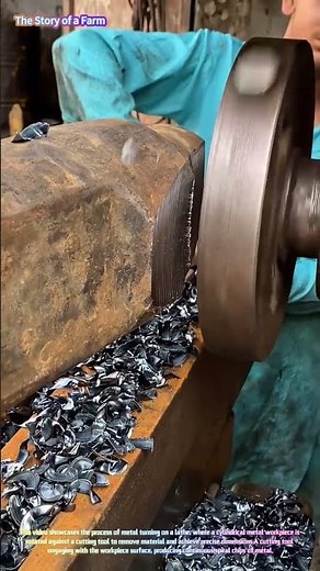 Precision Metal Turning: Machining a Cylindrical Workpiece on the Lathe ⚙️🔧