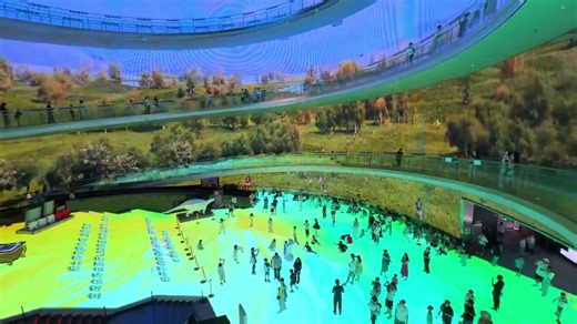 360° immersion at Beijing’s China National Film Museum—a must-see during the #NationalDay holiday. | Mao Ning Chinese Foreign Ministry Spokesperson 毛宁