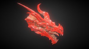 Low poly Dragon Head - Download Free 3D model by TheEmerald