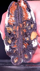 Midnight Monster Cookies 🍪 #food #asmr | Colin Wingerter