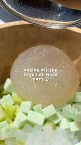 3.7M views · 41K reactions | Rating all the sago I’ve made part 2!! 省 What flavor should I make next? Comment your suggestions below! - #sago #tapioca #boba #bobatea #tapiocapearls #homecafe #homecafé #homecafevideo #matcha #mango #blueberry #pumpkin #coffee #banana | Feed Meimei | Facebook