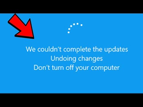 We Couldn’t Complete the Updates, Undoing Changes Fix