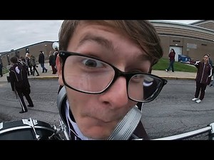 Boardman Spartan Marching Band 2025 Gopro Experience (Bass Drum)