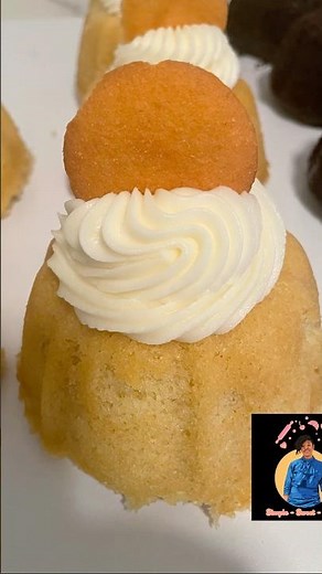 Banana pudding Bundt cake. #bundtcake