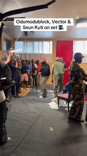 Odumodublvck, Vector & Seun Kuti Behind the Scenes