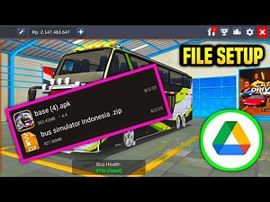 Bus simulator Indonesia apk & file setup