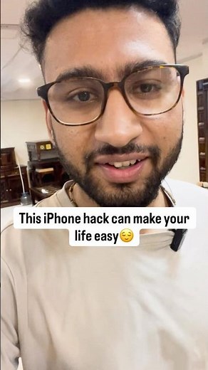 This iPhone hack can make your life easy😌