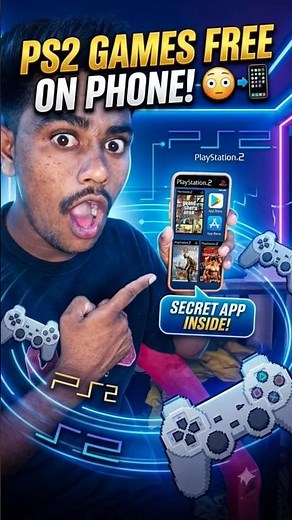 Play All PS2 Games On Android Free! 🎮 Secret PS2 Emulator App 😱 #shorts