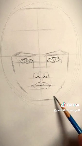 Step-by-Step Guide on Drawing a Realistic Face with Pencil