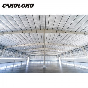 [Hot Item] Steel Structure Prefabricated Warehouse Shopping Mall Steel Structure