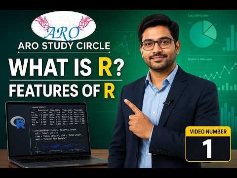 R Programming Intro What is R & Features of R #TANSCHE #RProgram #ARO