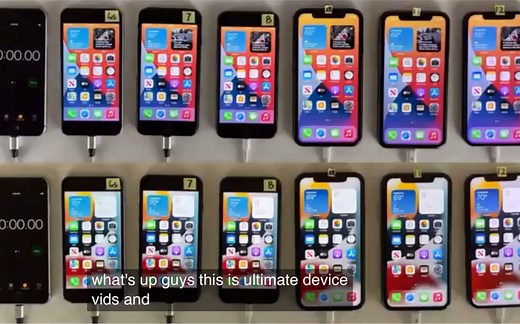 iOS15.0正式版与iOS14.8续航对比（6s-12）