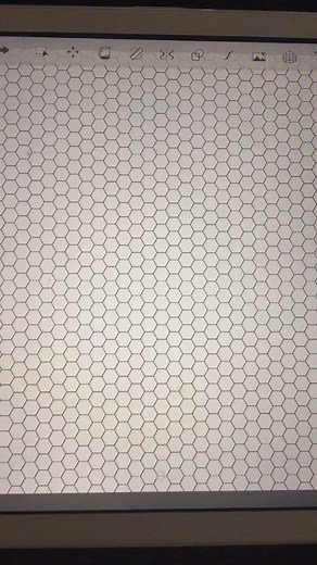 Hexagon art on TikTok