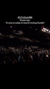 Another iconic Vince-voiced intro Some less than iconic characters in the Royal Rumble itself, though...! But the 1991 event plays out against the backdrop of Operation Desert Storm in Iraq, which had started just days before The show starts with the national anthem and Rowdy Roddy Piper is wearing a yellow ribbon on tribute to the US troops involved in the offensive Yet Iraqi sympathiser Sgt Slaughter still wins the WWF Title as planned... #OnThisDayInWWE | On This Day in WWE