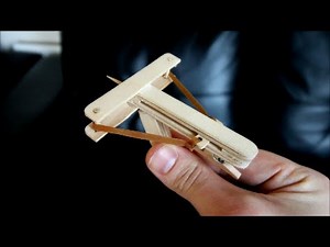 DIY Mini Wooden Crossbow