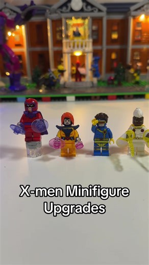 X-Men Minifigure Upgrades with LEGO