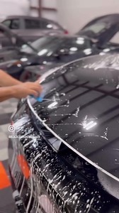 10K views · 11 reactions | Tesla model y receiving a full front | Black Diamond RGV Paint Protection Film,Ceramic Coating and Tint | Facebook