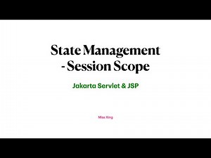 State Management - HttpSession