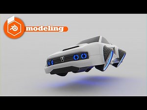 blender 3 0 futuristic car tutorial free download