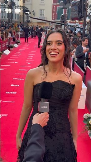 Patricia Fernández, a passionate fan of Spanish cinema, opens the red carpet at the #29MálagaFest...