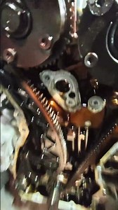 This engine did not have many oil changes