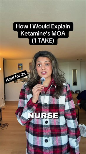 This is just one way I’d explain ketamine’s mechanism of action. It’s an example for you to see and learn from. Want more drug breakdowns like this? DM me the word drug guide for beta access to my Top Drawer Anesthesia Drug Guide! #fyp #nurse #interview #confidence #practice