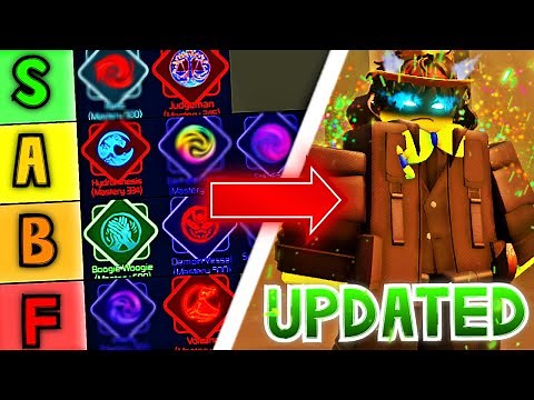 The UPDATED *PVE* INNATE TECHNIQUE Tier List For Jujutsu Infinite!