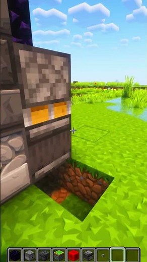 AUTO NETHER PORTAL IN MINECRAFT!