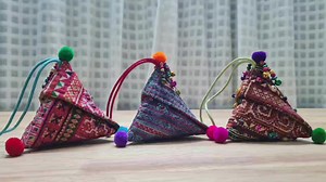 5.1K views · 566 reactions | DIY Triangle bag / Pyramid bag Thank you for every comment, like and share this post. See you next tutorial  | Chanida Handmade | Facebook