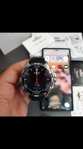 Tissot Men's Smartwatch Connect Tutorial - T-Touch Solar