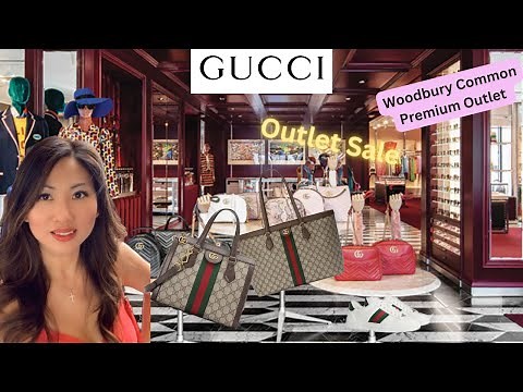 Gucci Outlet Huge Discount Sale 40% to 60% OFF at Woodbury Common Premium Outlets Shopping Vlog