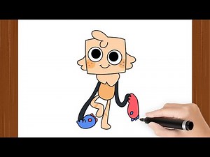 How To Draw GOOB I DANDY'S WORLD I EASY