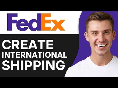 How To Create a FedEx International Shipping Label (Best Method)