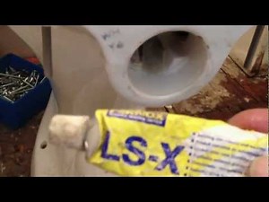 2012 Leaky Toliet / Loo repair LSX sealant