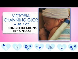 CBSN's Jeff Glor and wife Nicole welcome baby Victoria!