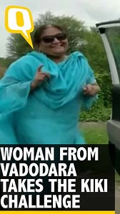 328K views · 506 shares | #Video This woman in Vadodara performed the trending Kiki challenge. The video of the woman dancing beside a moving car went viral. Earlier, Vadodara police had issued an advisory against performing the Kiki challenge. Watch the full story here https://bit.ly/2LT9nSc | The Quint | Facebook