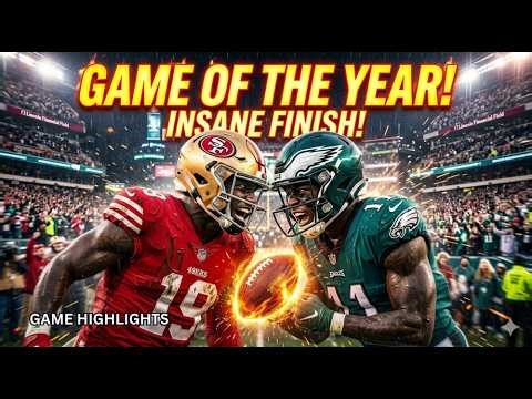 San Francisco 49ers vs Philadelphia Eagles Full Game Highlights | NFL Clash 🔥