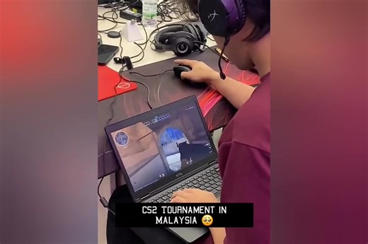 POV: you came to a CS2 tournament but your setup said “best I can do is school laptop” Don’t forget, to get a free bonus from us, all you need to do is use the promo code “farm25” | Farmskins