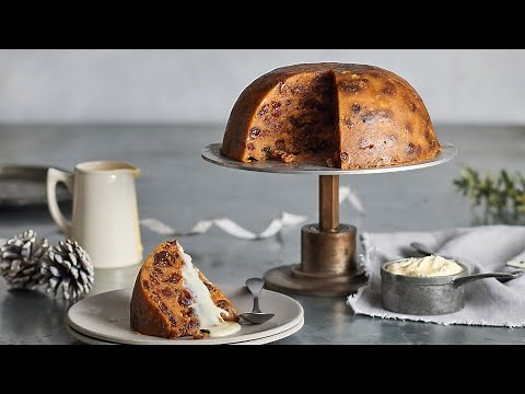Australian Christmas Pudding made in a microwave!