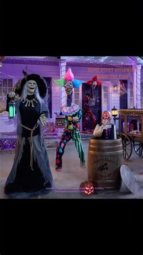 NEW HOME DEPOT HALFWAY TO HALLOWEEN 2026 ANIMATRONIC! #halloween #homedepothalloween #fypシ゚ #shorts