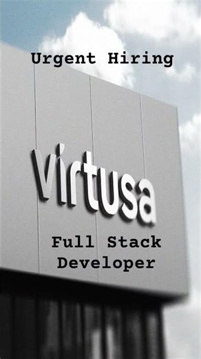 🚀Virtusa Hiring Java Full Stack Developer 2026🔥 Pune | Freshers & Experienced Apply Now #fresherzone