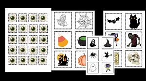 Halloween BINGO Game: Printable Cards & Markers (instant Download) PDF , Halloween Party Games - Etsy